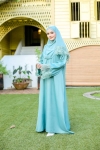 Kalista Abaya Turquoise